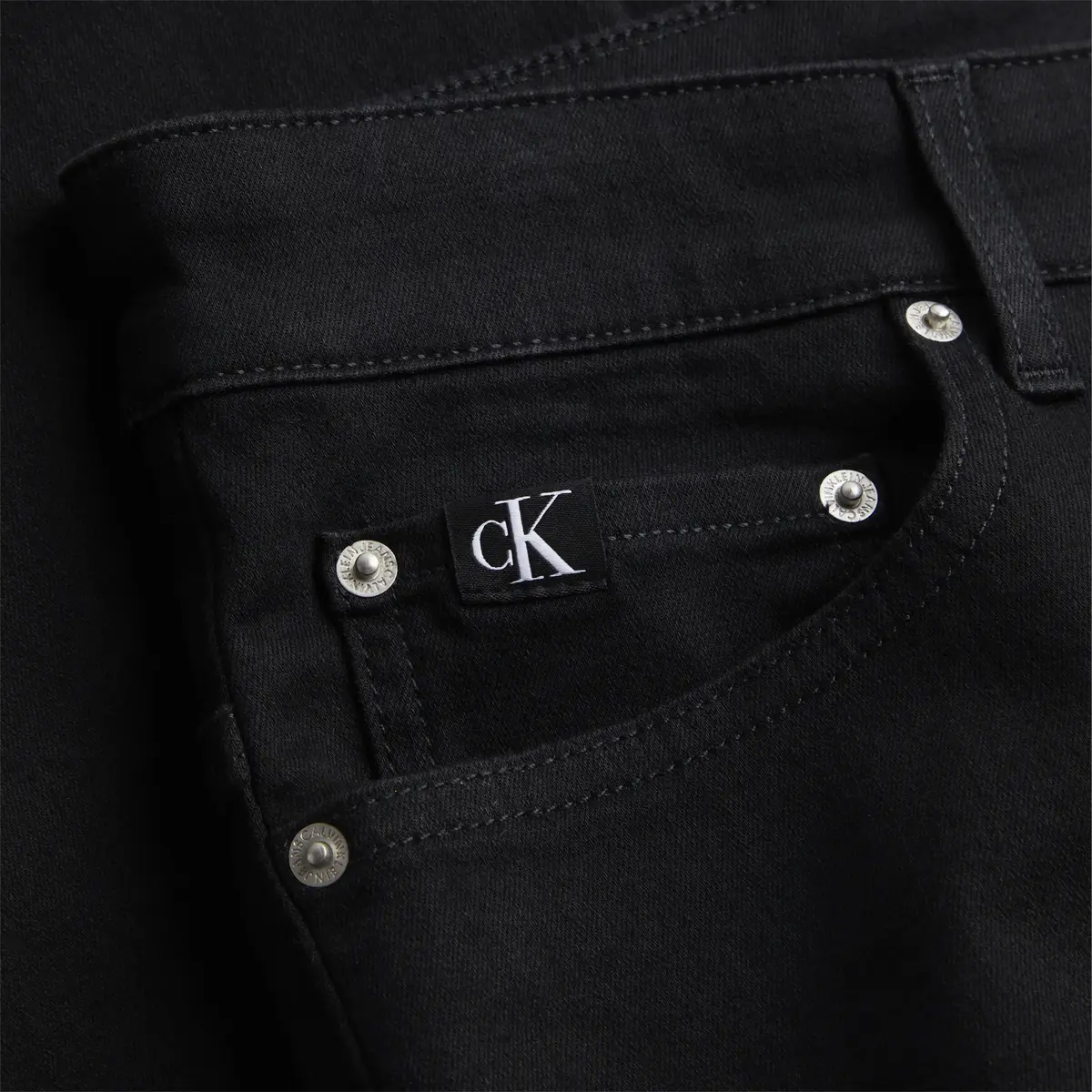 Calvin Klein SKINNY TAPER Erkek Antrasit Kot Pantolon