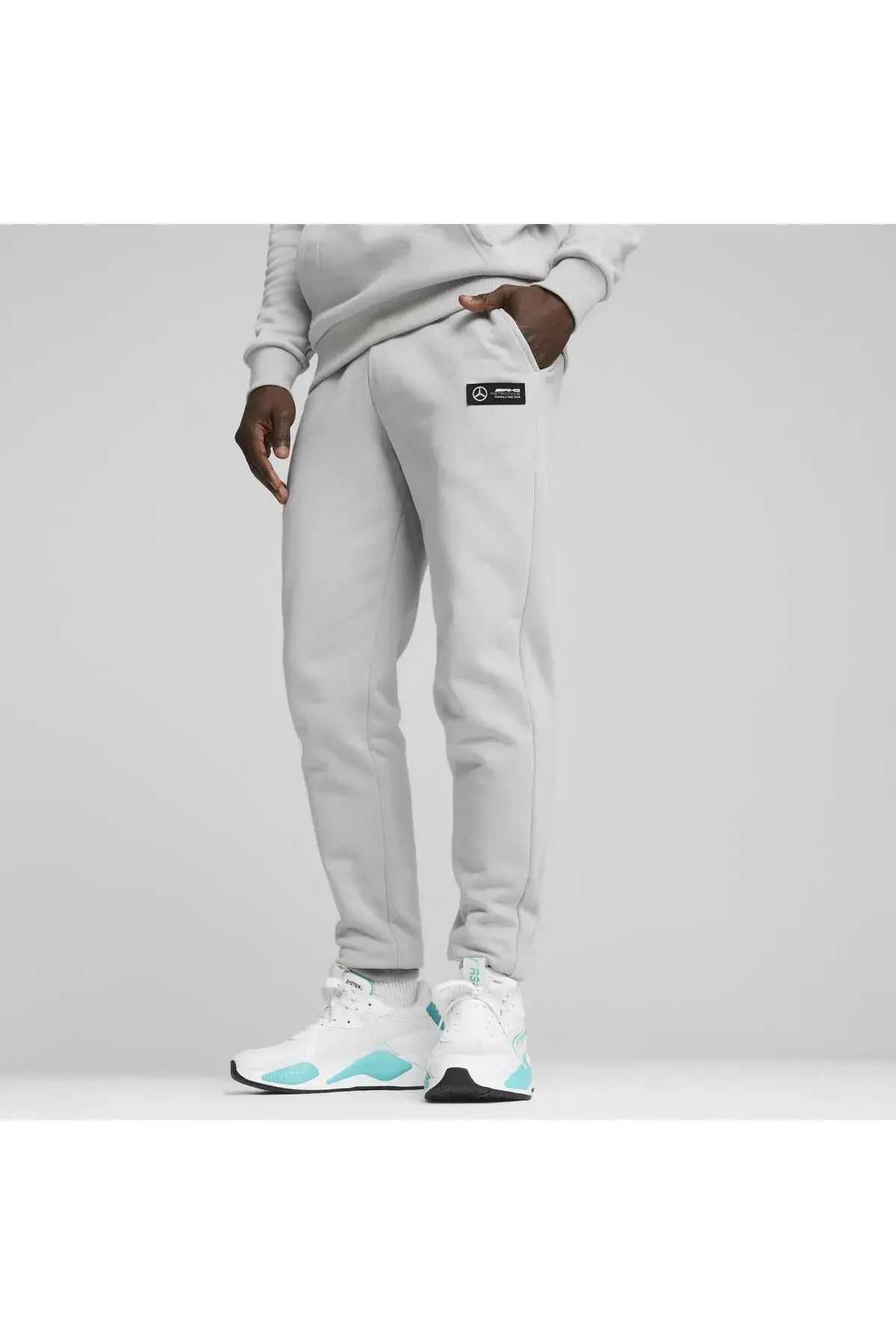 Puma MAPF1 ESS Fleece Pants Gri Erkek Eşofman Altı