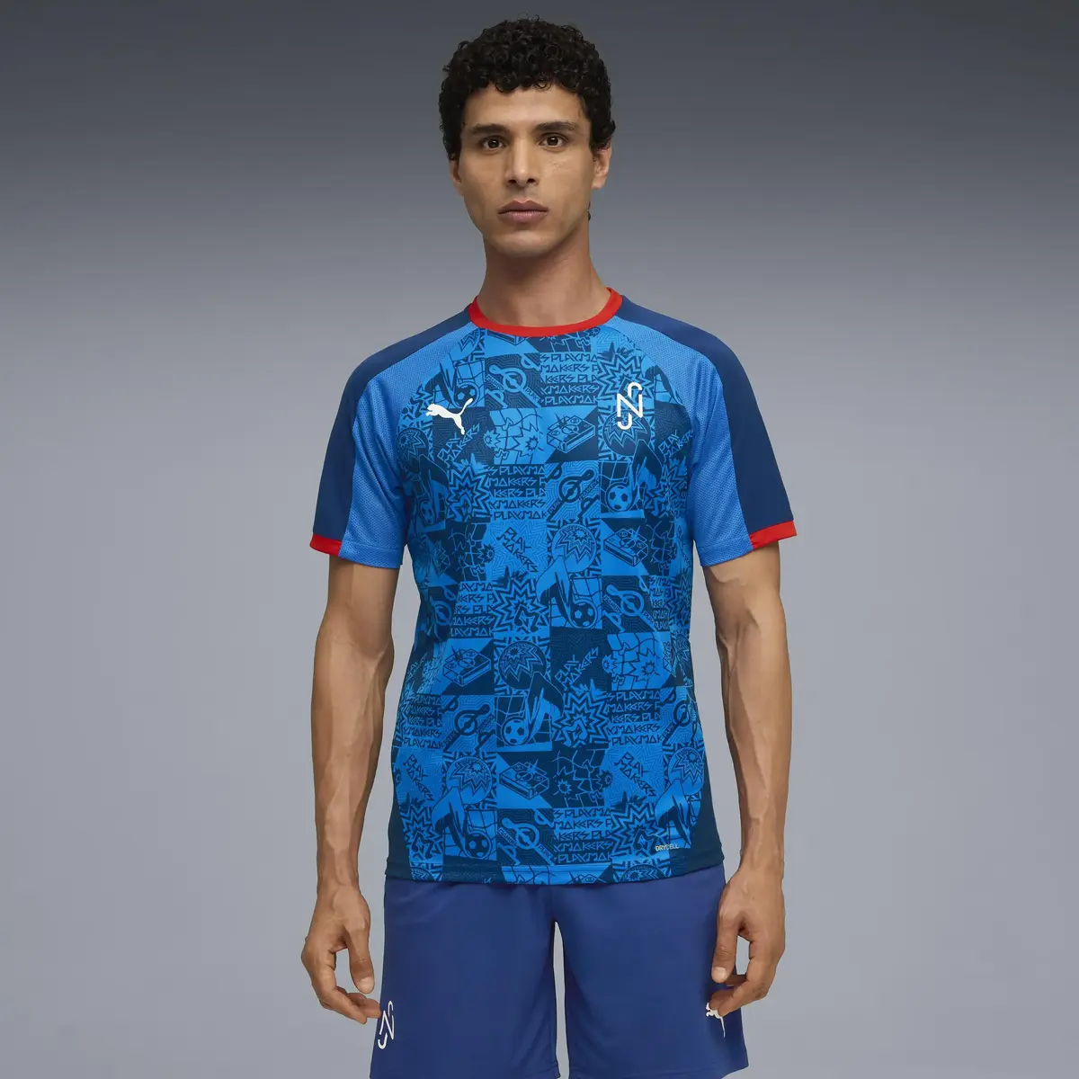 Puma Neymar JR Playmaker Jersey Mavi Erkek Forma