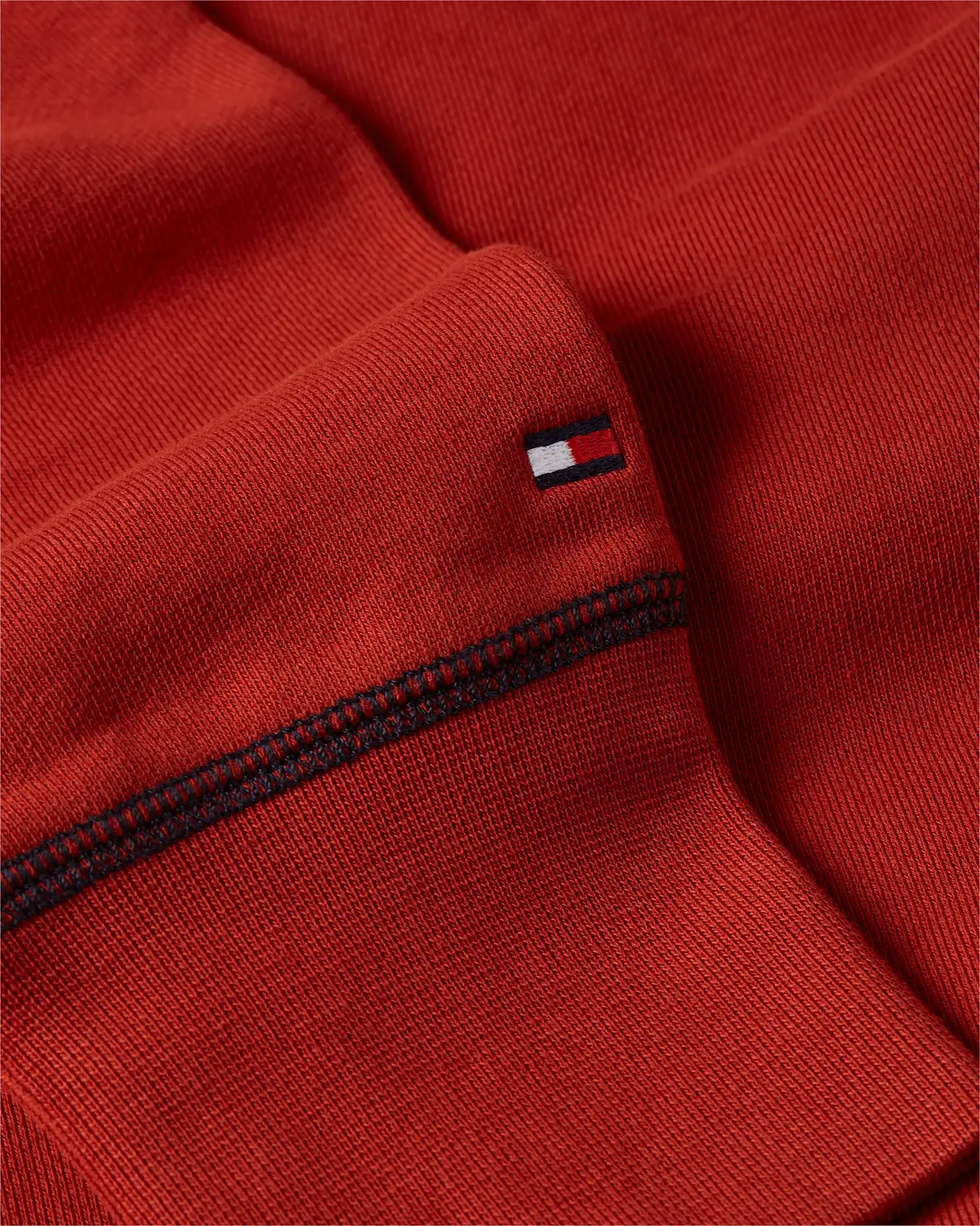 Tommy Hilfiger MONOTYPE STITCHING H Erkek Kırmızı Sweatshirt