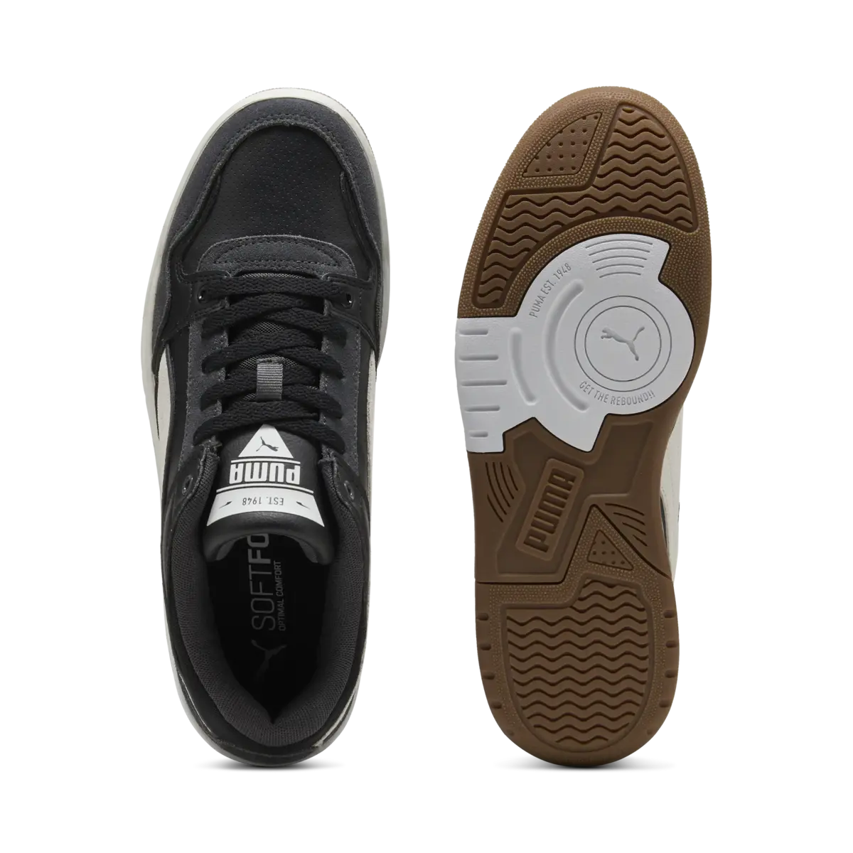 Puma Rebound Retro SD Gri Erkek Bilekli Günlük Spor Ayakkabı