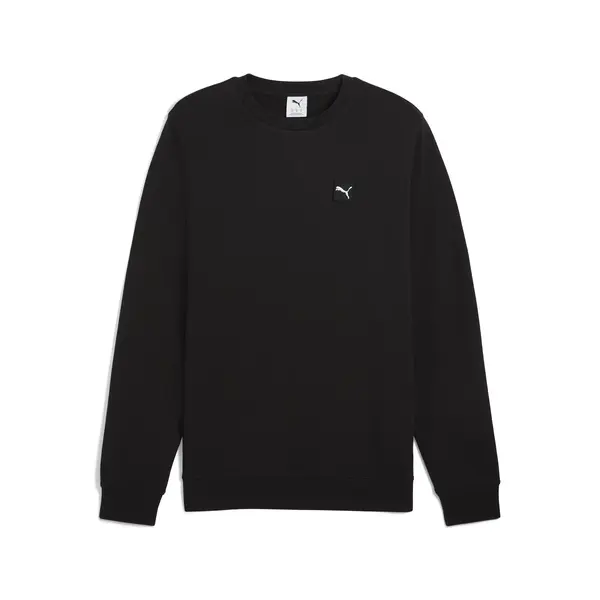 PUMA ESS ELEVATED Crew TR Siyah Erkek Sweatshirt