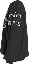 Calvin Klein BLOWN UP LOGO SWEATS Erkek Siyah Sweatshirt