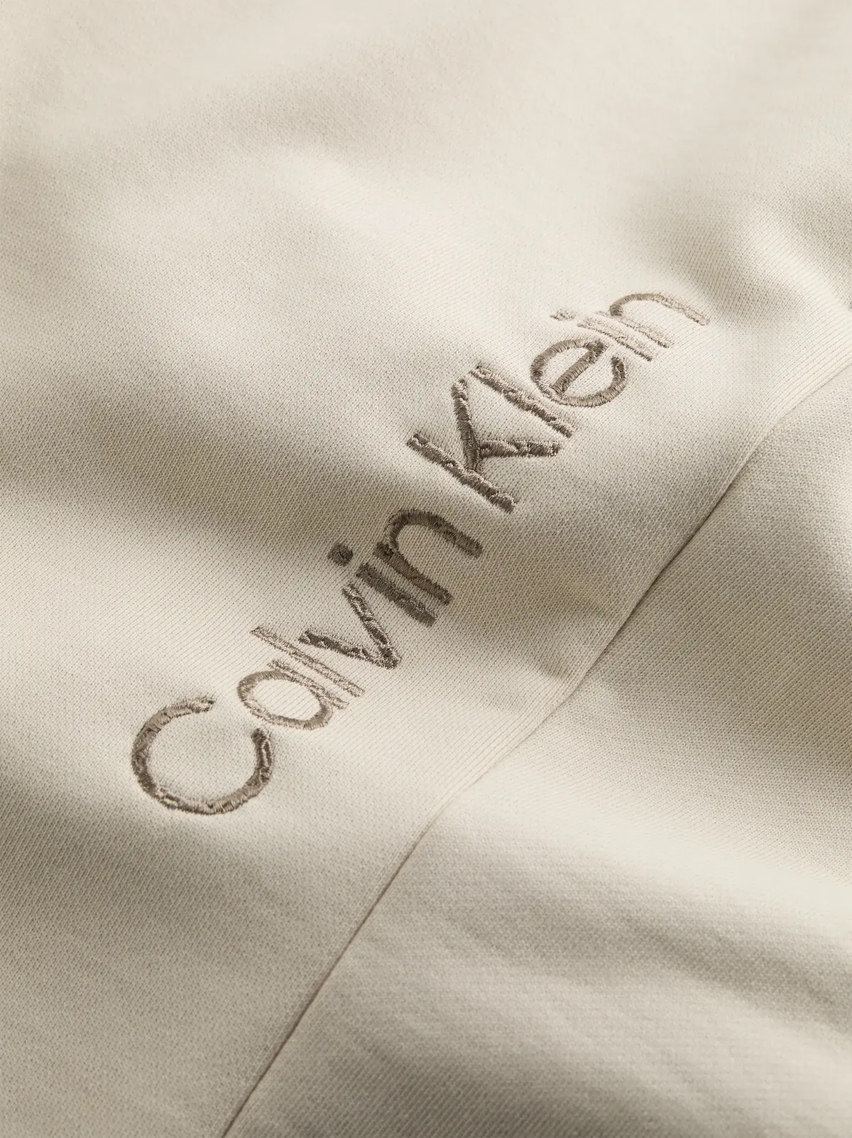 Calvin Klein TEXTURED EMBR LOGO S, PDV Krem Erkek Şort