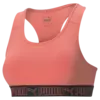 Puma Mid Elastic Padded Bra PM Pembe Kadın Sporcu Sütyeni