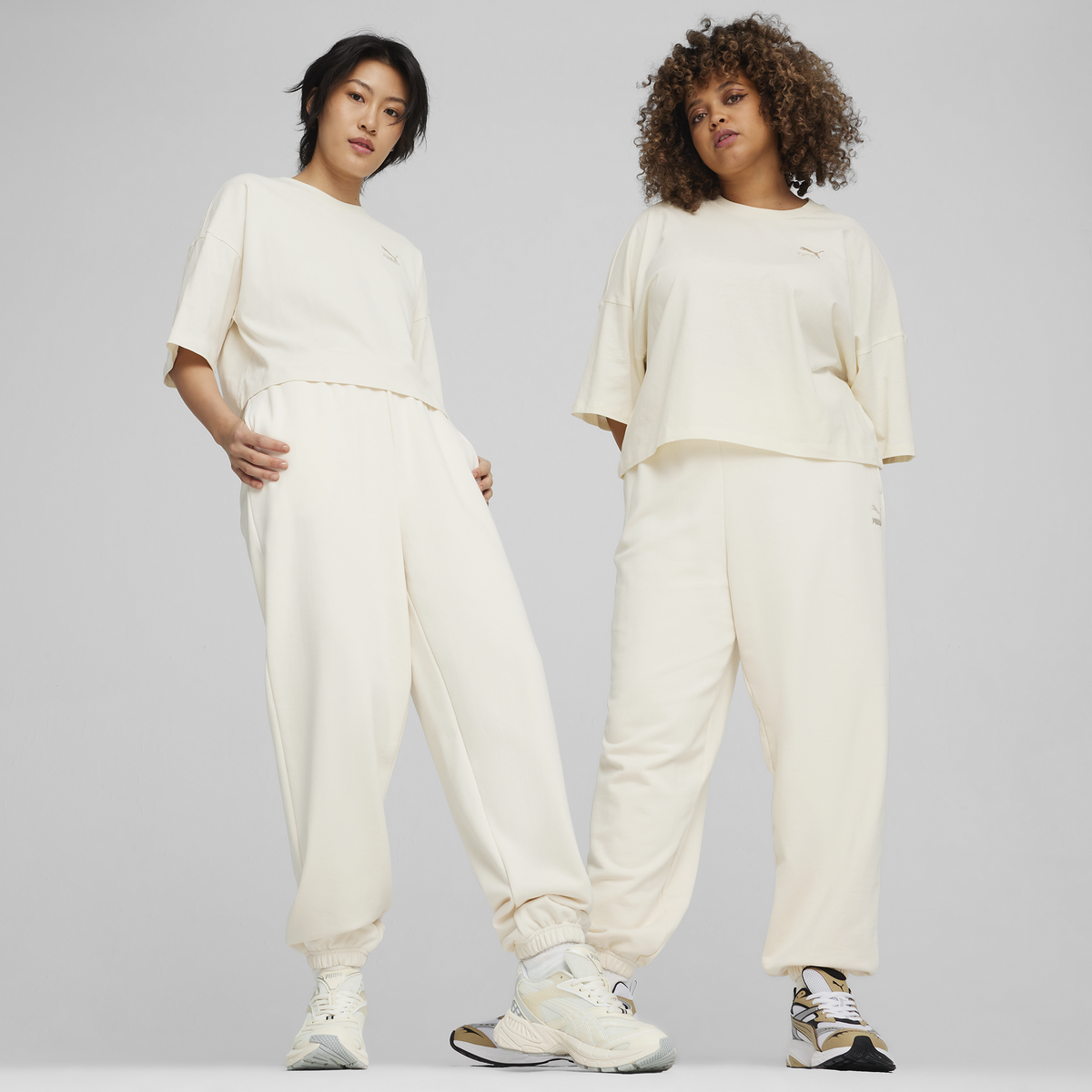 Puma BETTER CLASSICS Sweatpants Bej Kadın Eşofman Altı