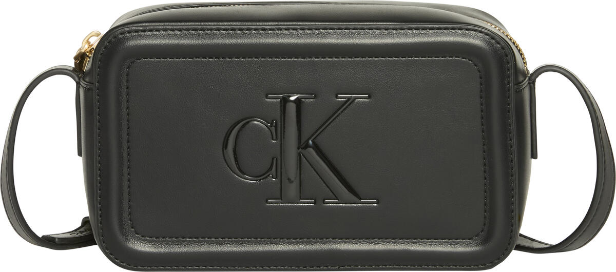 Calvin Klein BOLD CK CAMERA BAG Siyah Kadın El Çantası Calvin Klein BOLD CK CAMERA BAG Siyah Kadın El Çantası