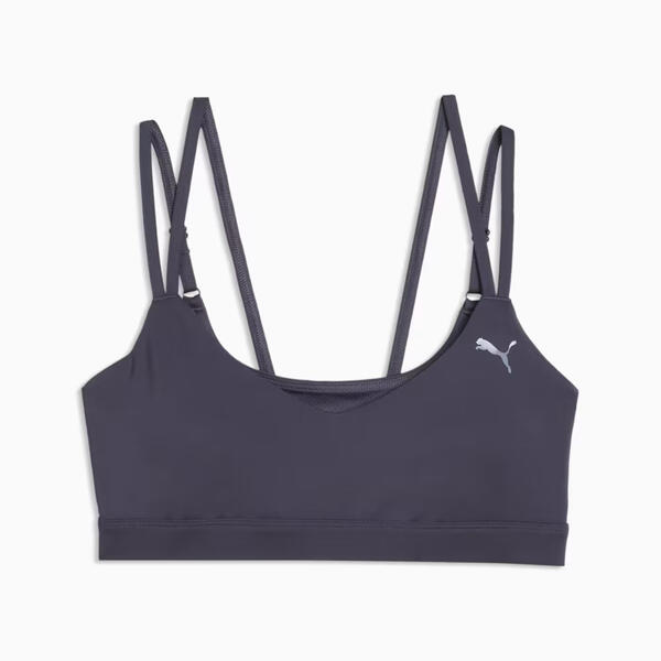 PUMA Shape Bra - Low Gri Kadın Sporcu Sütyeni
