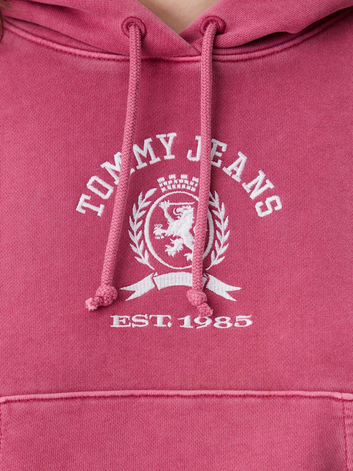 Tommy Hilfiger TJW BXY CRP VARSITY Kadın Lacivert Sweatshirt