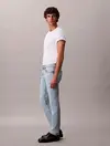 Calvin Klein SLIM MARBLED BEACON JEAN REGEN Lacivert Erkek Jeans