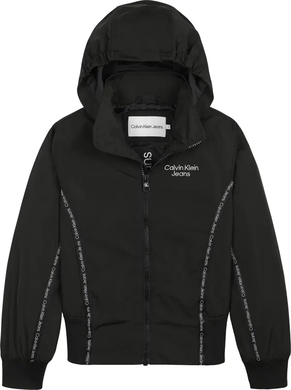 Calvin Klein LOGO TAPE FITTED JAC Kadın Siyah Mont