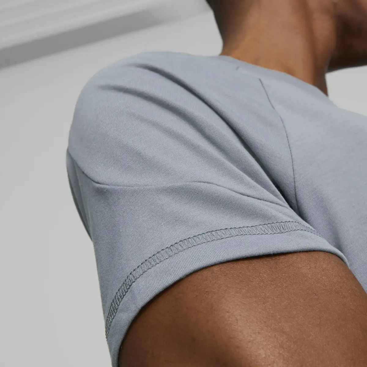 Puma EVOSTRIPE Tee Tile Gray Tile Erkek/Unisex T-Shirt