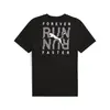Puma MEN’S GRAPHIC RUN EMBLEM TEE Siyah Erkek T-Shirt