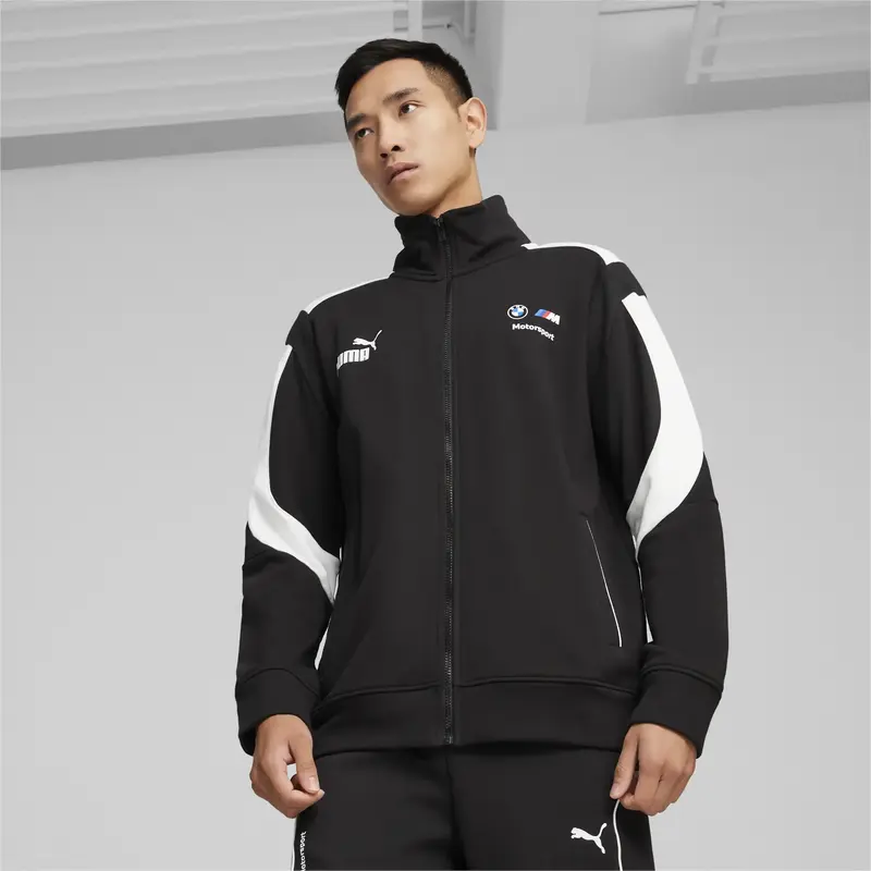 Puma BMW MMS MT7+ Sweat Jacket Siyah Erkek Sweatshirt