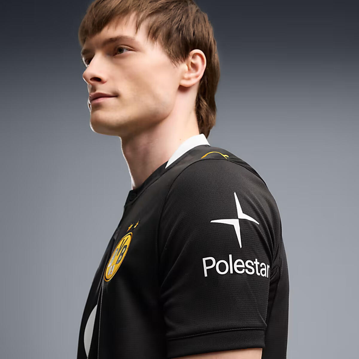 Puma BVB Away Jersey Replica Siyah Erkek Forma