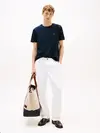 Tommy Hilfiger MONOGRAM IMD TEE, DW5 Siyah Erkek T-Shirt & Polo