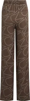 Calvin Klein VISCOSE TWILL WIDE L Kadın Kahverengi Chino
