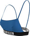 Calvin Klein BRALETTE-RP Kadın Mavi Bikini Üstü