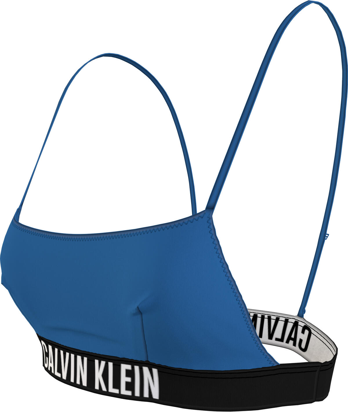 Calvin Klein BRALETTE-RP Kadın Mavi Bikini Üstü