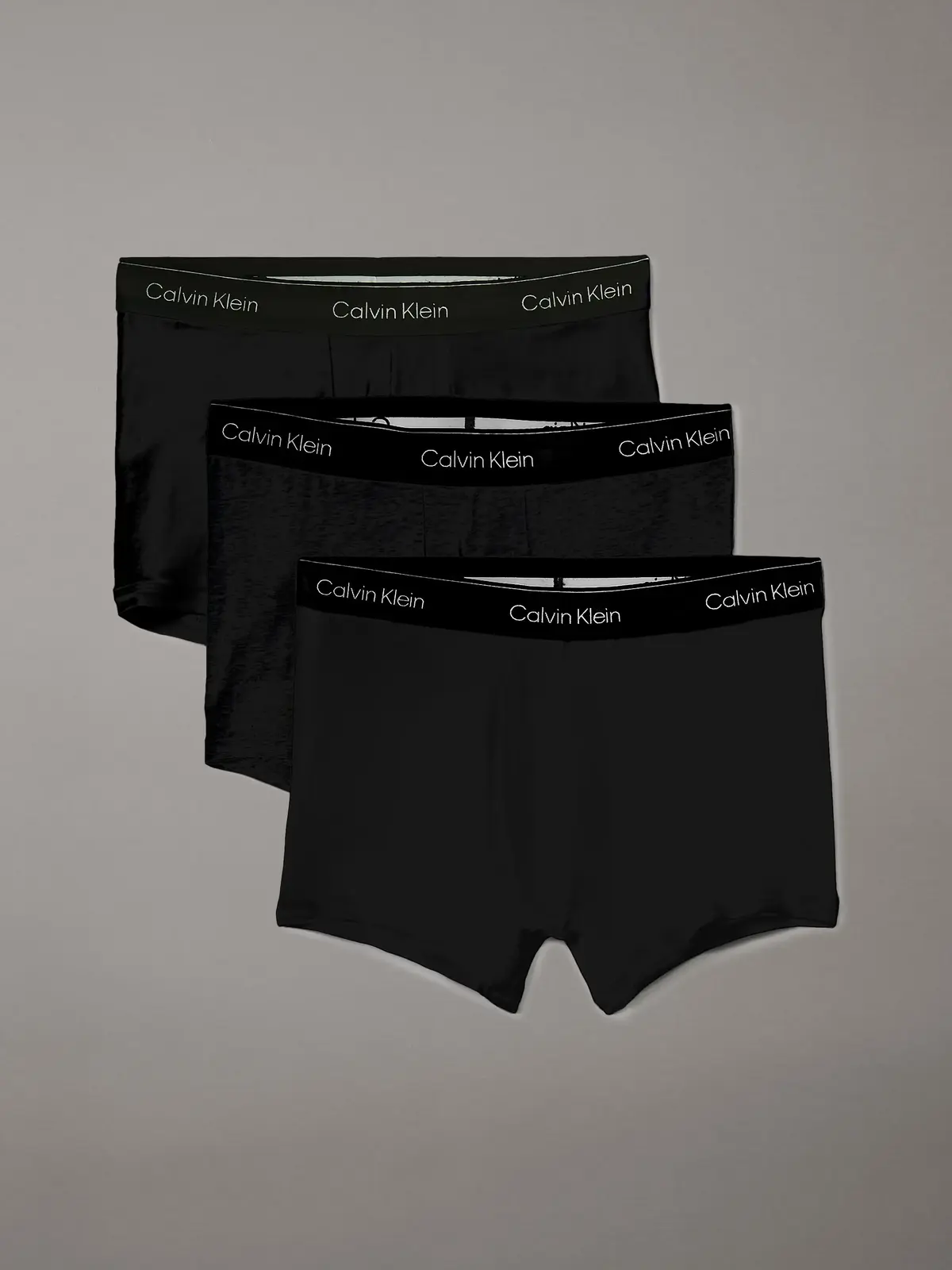 Calvin Klein TRUNK 3PK Erkek Siyah Boxer Set