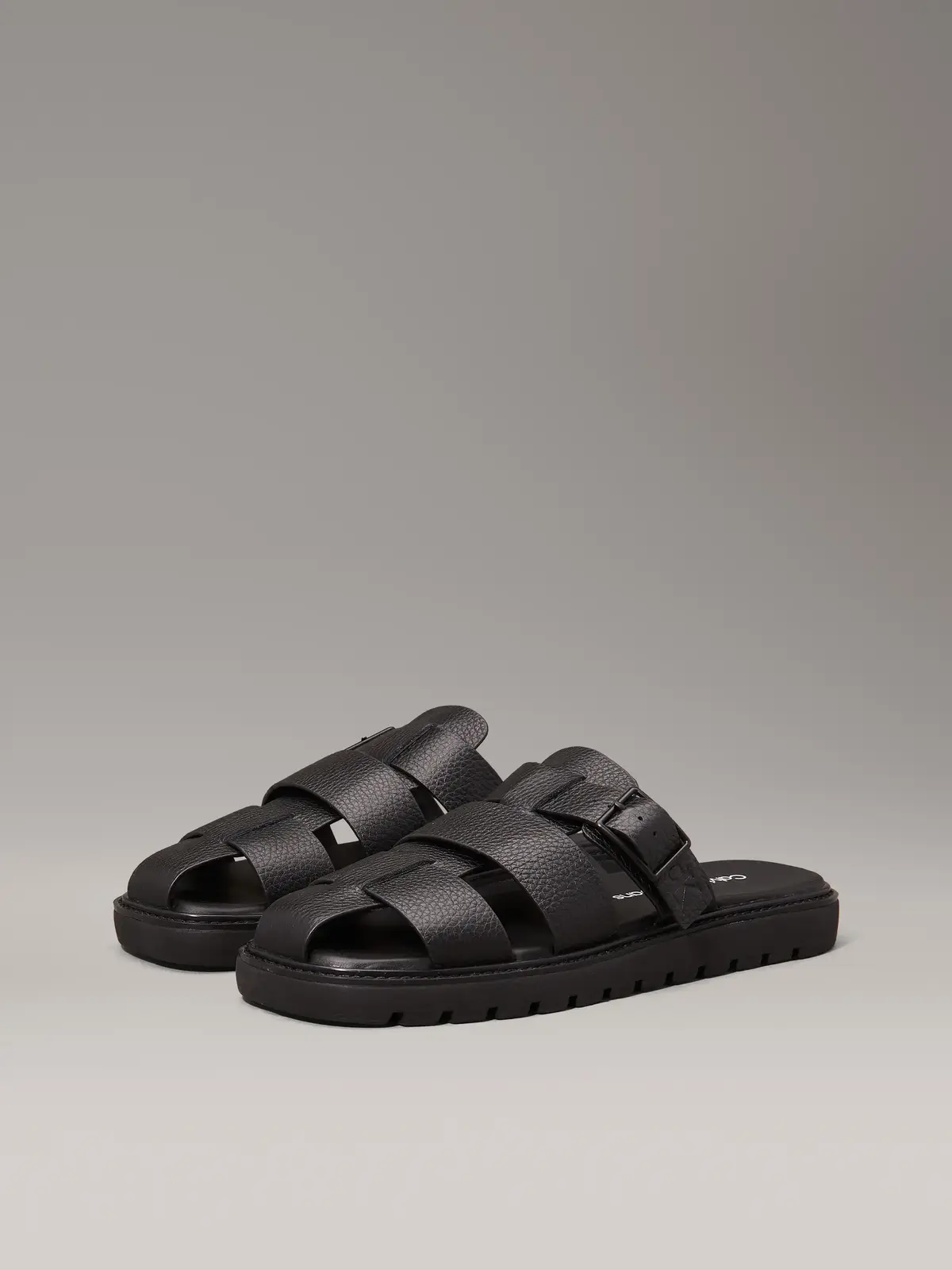 Calvin Klein SQ MOLDED SANDAL FIS, 0GJ Siyah Erkek Terlik