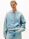 Tommy Hilfiger DNM LEX SHORT JACKET, 1A4 Mavi Kadın Kot Ceket