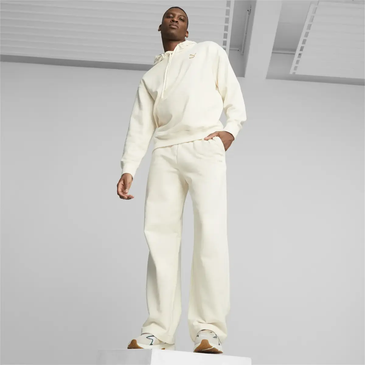 Puma BETTER CLASSICS Sweatpants Beyaz Erkek Eşofman Altı