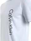 Calvin Klein OFF PLACEMENT LOGO T Erkek Beyaz T-Shirt
