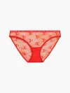 Calvin Klein BIKINI Kadın Kırmızı Bikini Külot