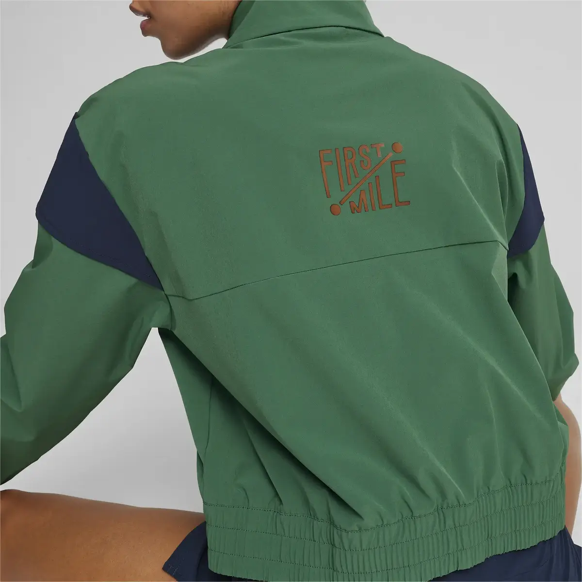 Puma W First Mile Woven Jacket Yeşil Kadın Sweatshirt