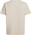 Calvin Klein MICRO LOGO T-SHIRT Kadın Krem T-Shirt