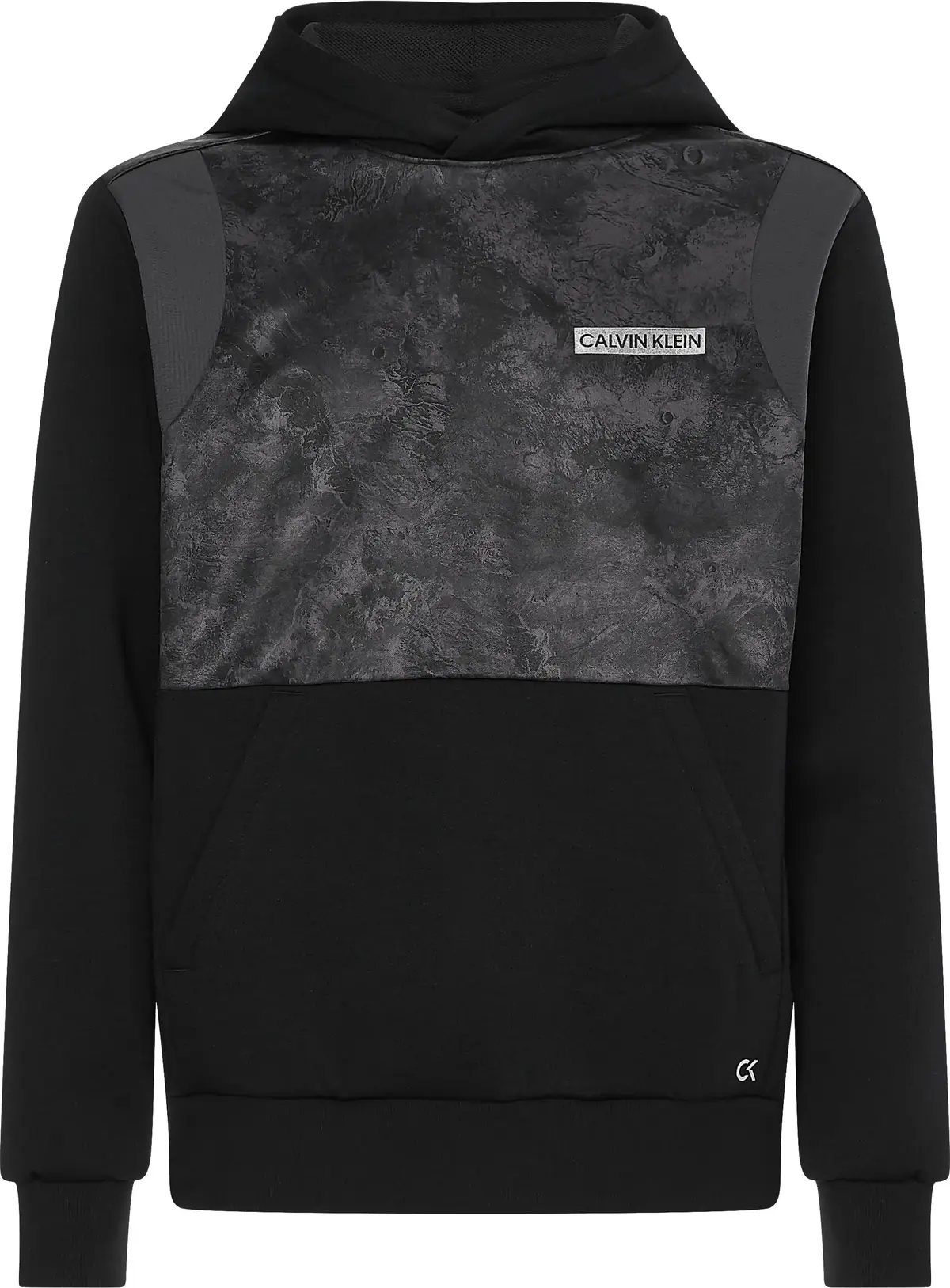 Calvin Klein PW - Hoodie Erkek Siyah Hoodie