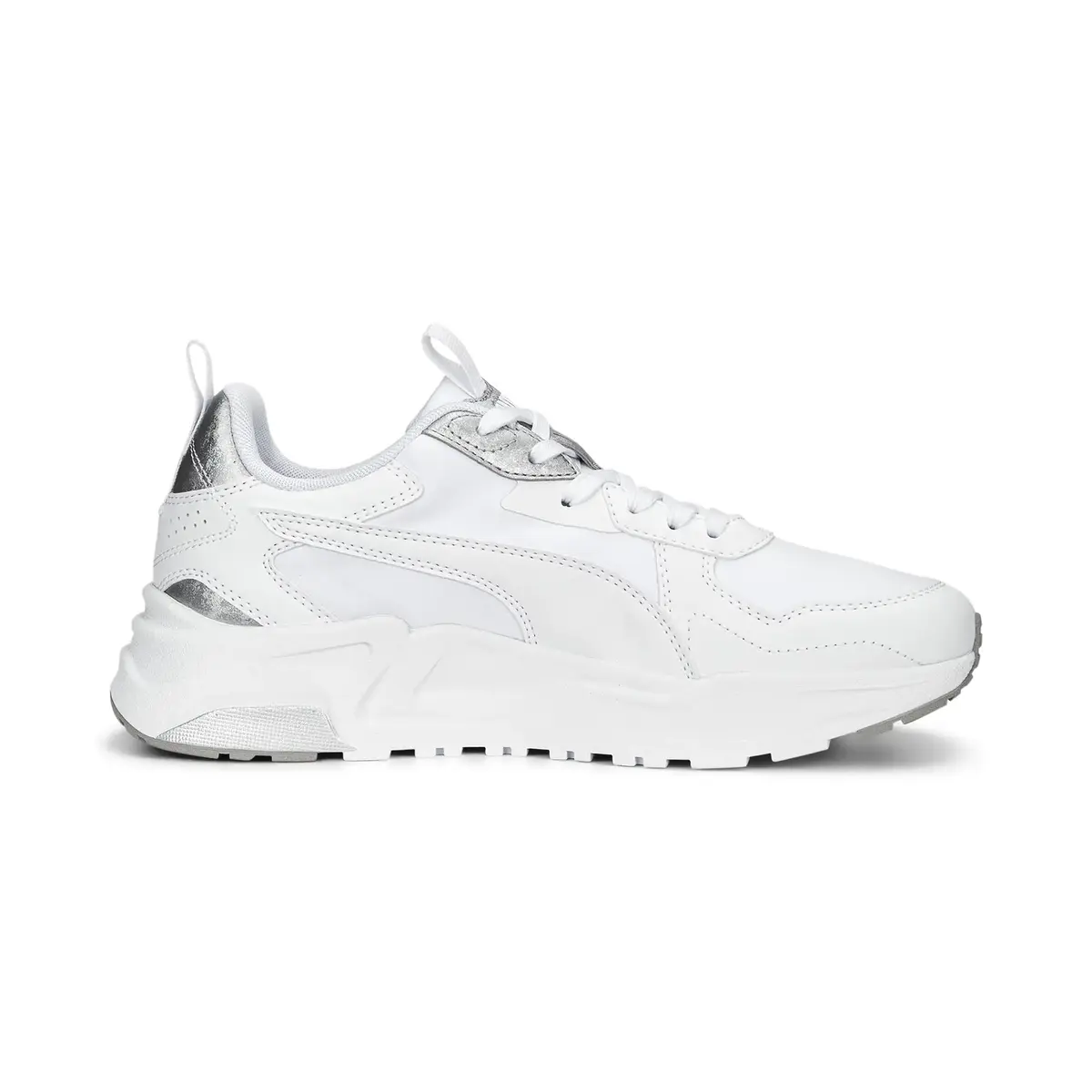 Puma Trinity Lite Space Metallics- Beyaz Kadın/Günlük Spor Ayakkabı