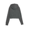 Puma CLASSICS+ Relaxed Cropped Hoodie Koyu Gri Kadın Hoodie