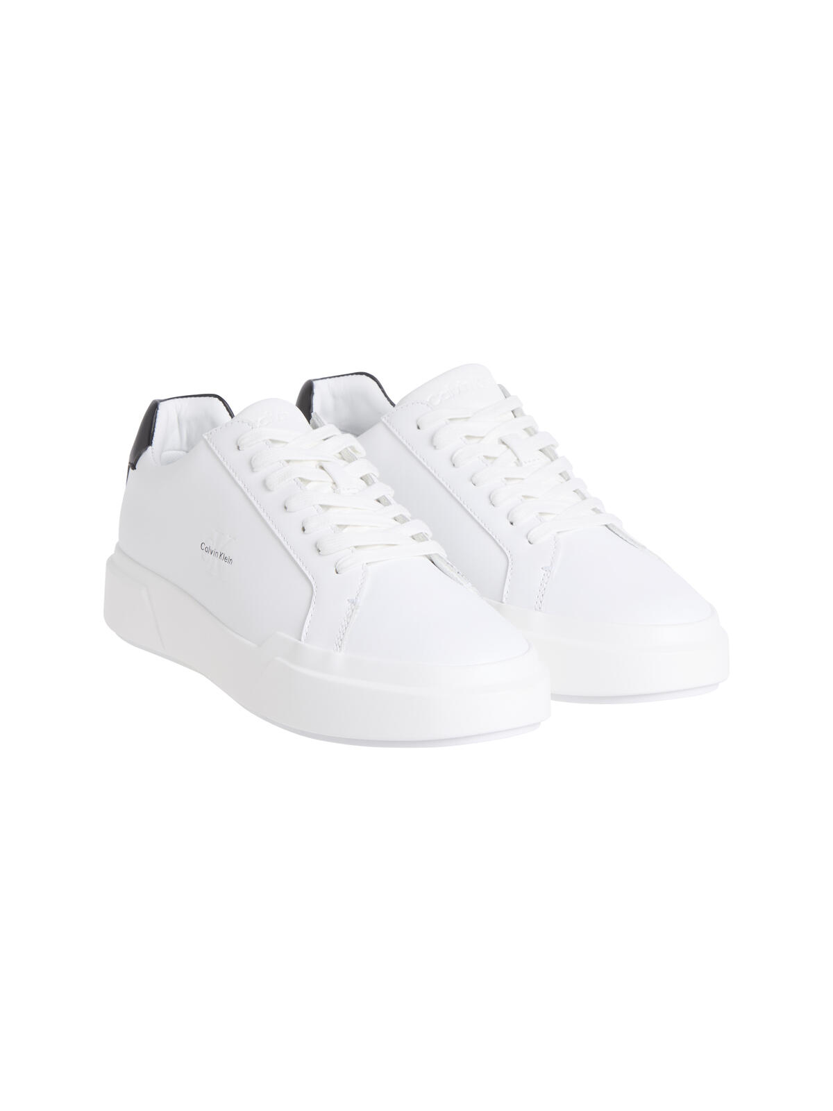 Calvin Klein CHUNKY CUPSOLE LACEUP LTH Beyaz Erkek Günlük Spor Ayakkabı Calvin Klein CHUNKY CUPSOLE LACEUP LTH Beyaz Erkek Günlük Spor Ayakkabı