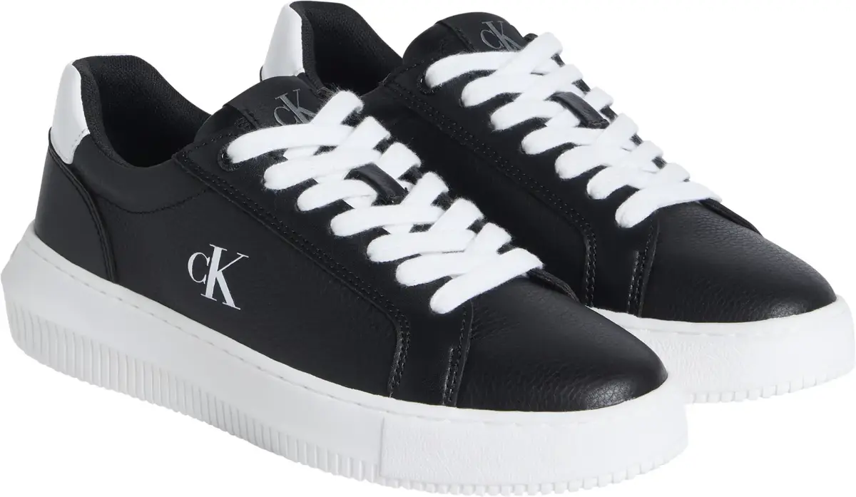 Calvin Klein CHUNKY CUPSOLE LOW M, 0GM Siyah Kadın Spor Ayakkabı & Sneaker