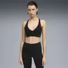 PUMA SHAPELUXE PLUNGE BRA - LOW Siyah Kadın Sporcu Sütyeni