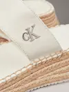 Calvin Klein SPORTY ROPE MG LTH W, AEO Krem Kadın Terlik