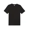 Puma ESS ELEVATED Waffle Tee Siyah Erkek T-Shirt