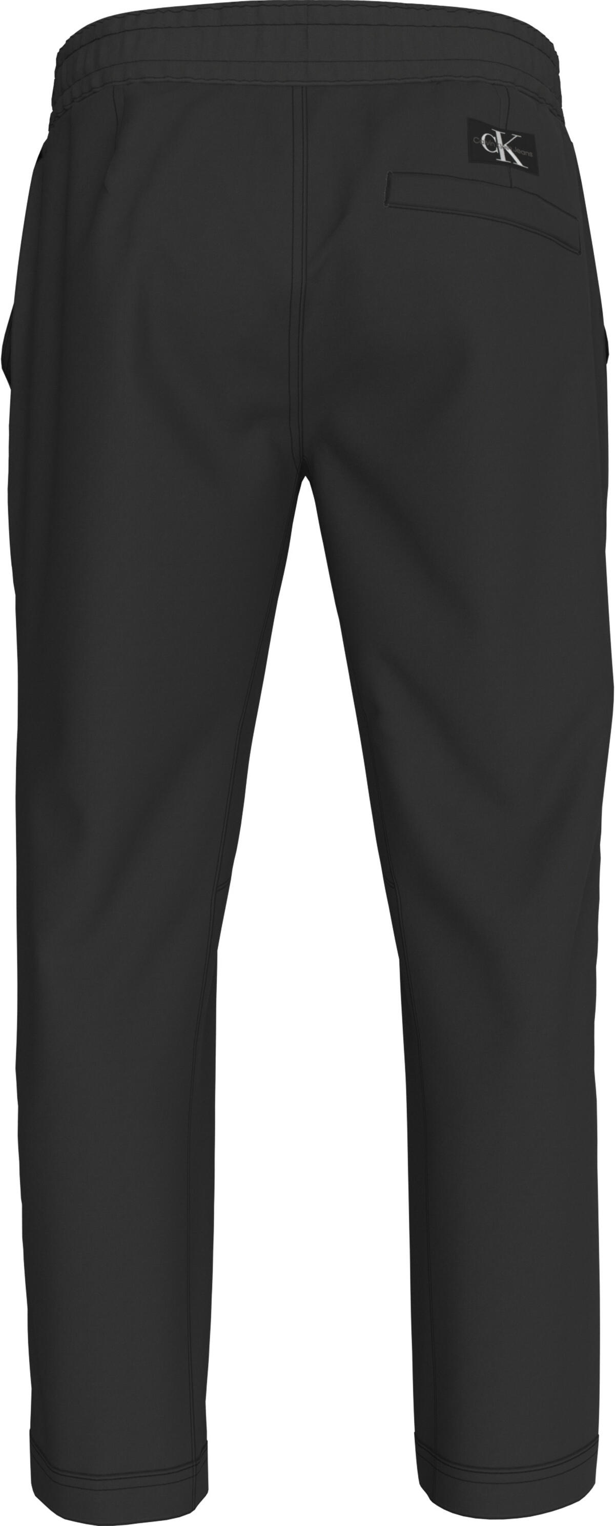 Calvin Klein CROPPED WOVEN PANT Erkek Siyah Kargo Pantolonu