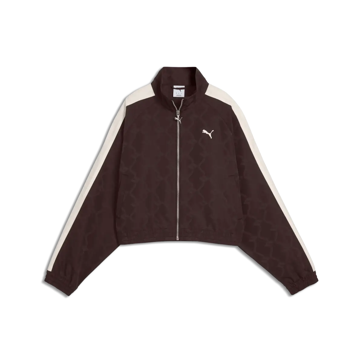 Puma T7 Jacquarded Woven Jacket Kahverengi Kadın Ceket