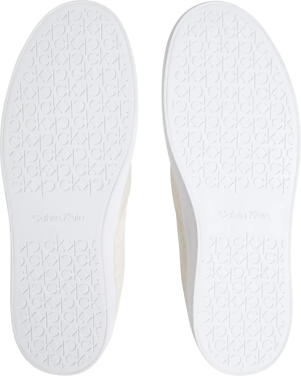 Calvin Klein VULC SLIP ON - JACQ, 0F8 Krem Kadın Spor Ayakkabı & Sneaker