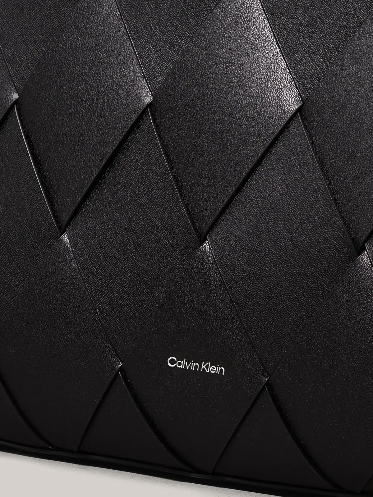 Calvin Klein CK WOVEN MEDIUM SHOP, BEH Siyah Kadın Çanta