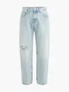 Calvin Klein 90S STRAIGHT CROP Erkek Mavi Kot Pantolon