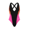 PUMA SWIM WOMEN PLUNGE SWIMSUIT 1P Kadın Mayo