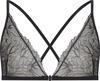 Calvin Klein UNLINED TRIANGLE Kadın Siyah Sütyen
