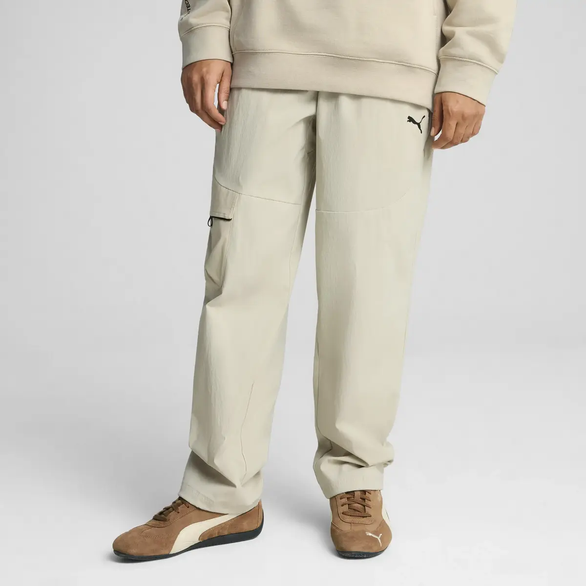 PUMATECH Relaxed Cargo Pants Bej Erkek Eşofman Altı