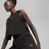 Puma CLOUDSPUN SLEEVELESS TANK Siyah Kadın T-Shirt