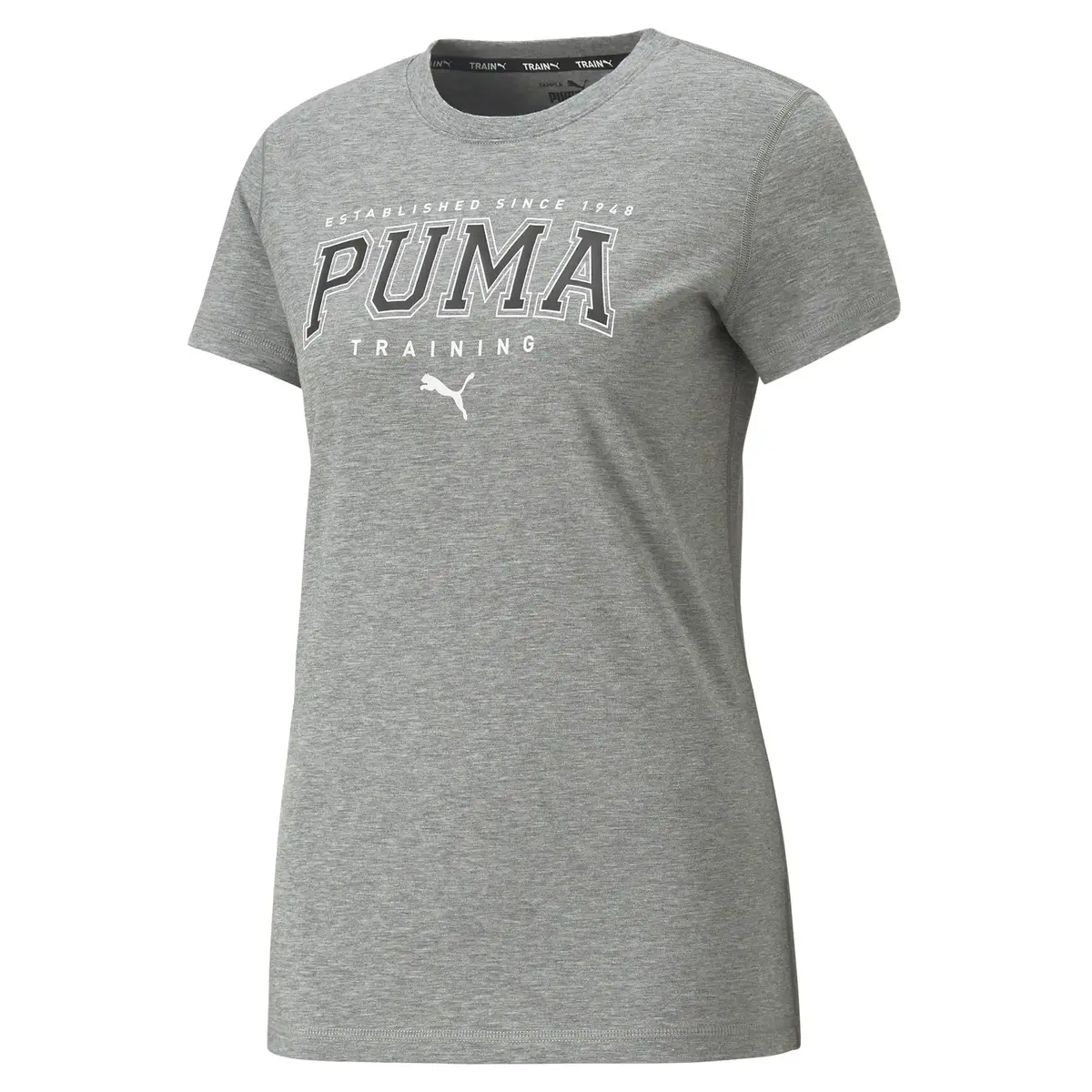 Puma Womens Graphic Tee Fit Siyah Kadın T-shirt