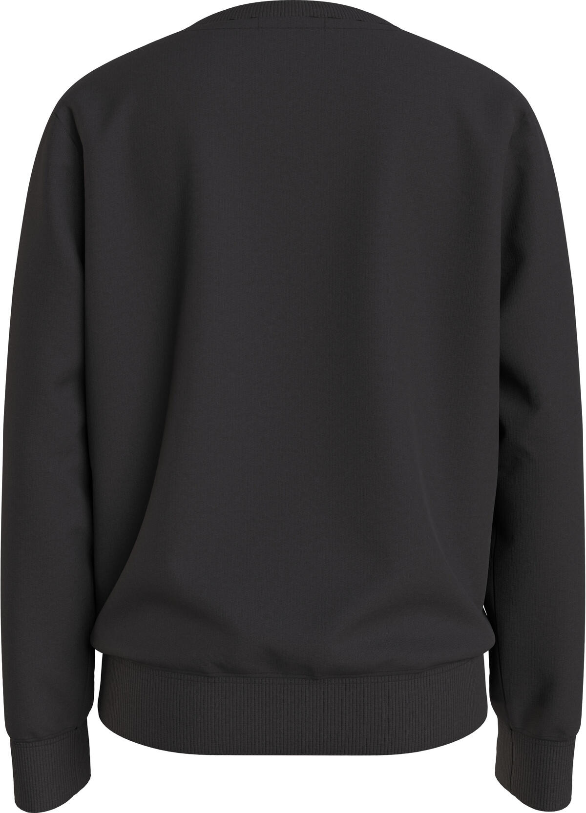 Calvin Klein HYPER REAL MONOGRAM Erkek Siyah Sweatshirt